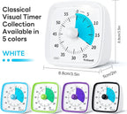 Yunbaoit Visual Timer with Night Light, 60-Minute Countdown Timer - Image 6