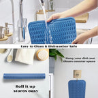 ZLR Silicone Dish Drying Mat 12" x 12" Square - Image 4