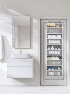 JARLINK Over The Door Organizer Storage, 5 Shelf Hanging Door Organizer - Image 2