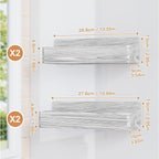 Mystozer Magnetic Spice Rack for Refrigerator, Kitchen Organizer and Storage - Image 2