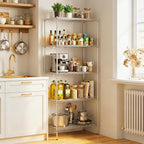 BestOffice | 5-Tier Wire Storage Shelves | 14 x 24 x 60 | Chrome | - Image 2