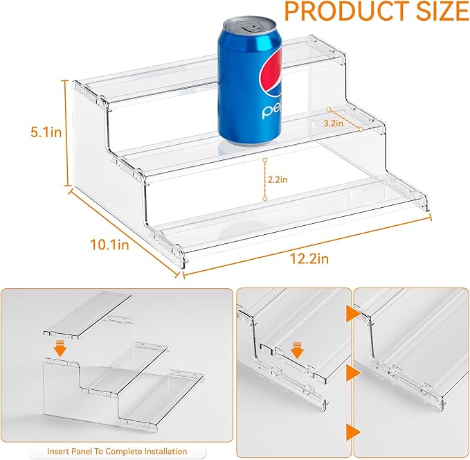 Yieach 3 Tier Spice Shelf Organizer - Image 3