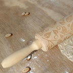 Ragyzity Wooden Embossed Rolling Pin - Image 6