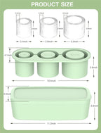 Ice Cube Tray for Tumbler Cup 30Oz-40Oz, Easy Fill and Release Ice Maker for - Image 3