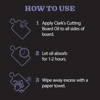 CLARK'S Cutting Board Care Kit - Image 8