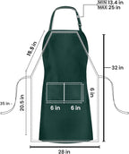 Utopia Kitchen 10 Pack Bib Apron Adjustable - Image 2