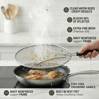 Splatter Screen for Frying Pan 3-Piece Set - Image 4