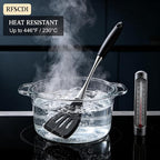 Premium Black Silicone Cooking Utensils Set - Image 4