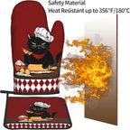 Cat Pot Holders and Oven Mitts - Image 5