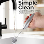 Zulay Kitchen Patented Tornado Triple Whisk Milk Frother - Image 9