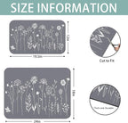 Dish Drying Mat for Kitchen Counter 2 Pack - Image 5
