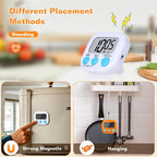 12 Pack Digital Kitchen Timers for Cooking, Small Magnetic Countdown Classroom - Image 4