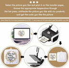 Patelai 30 Pieces Blank Sublimation Oven Mitts Set Include Blank Sublimation - Image 6