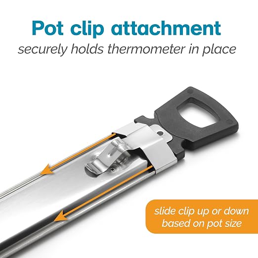 Polder Candy Thermometer, Stainless Steel Cooking Thermometer - Image 4