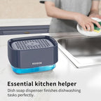 ROSEOK Dish Soap Dispenser for Kitchen, Detachable Soap Dispenser - Image 6