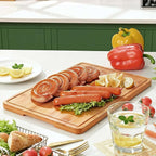 Zarler Bamboo Cutting Boards for Kitchen, Durable Wood Cutting Board - Image 8