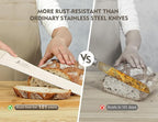 CoquusAid Upgrade Bread Knife for Homemade Bread, World‘s 1st Double Serrated - Image 5