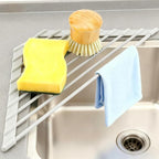 MERRYBOX Triangle Roll Up Dish Drying Rack Over The Sink, 2025 Anti-Rust Sink - Image 9