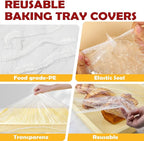 100 Bowl Covers Fits Bowls up to 30", Large Bowl Covers - Image 8