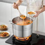 VEVOR Stainless Steel Stock Pot, 16QT Stainless Steel Stockpot - Image 8