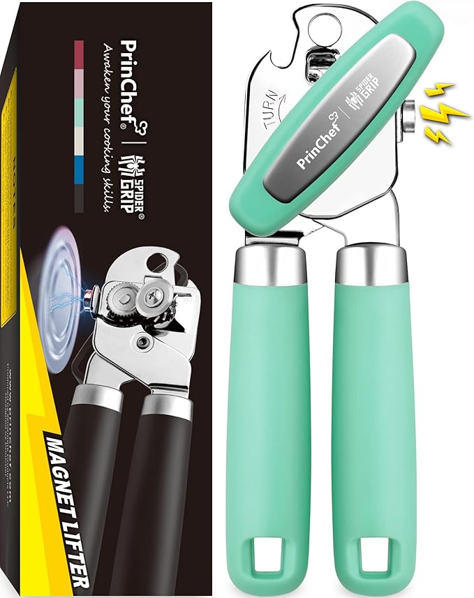PrinChef Can Opener Manual, Can Tin Bottle Opener by PrinChef