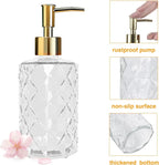 Clear Glass Soap Dispenser - Image 3