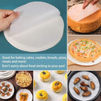Baking Parchment Circles, 9 Inch Non Stick Round Parchment Paper - Image 6