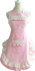 Hyzrz Lovely Home Work Adjustable Apron Cake Kitchen Cooking Women Girls Aprons - Image 5