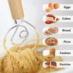 Zulay Kitchen 13-Inch Danish Dough Whisk - Image 3