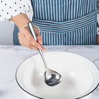 IMEEA 8-Inch Stainless Steel Sauce Ladle - Image 4