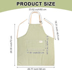Janmercy 24 Pcs Aprons for Women Men - Image 2