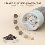 Ultrean Pepper Grinder, Rechargeable Salt and Pepper Grinder - Image 3