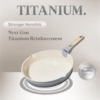 CAROTE 17Pcs Titanium Cookware Set, Pots and Pans Set Non Stick, Kitchen - Image 3