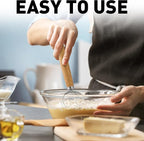 Zulay Kitchen Double-Eye 13" Danish Dough Whisk - Image 3