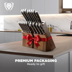 Dalstrong 18-Piece Gladiator Colossal Knife Block Set — German High-Carbon Steel - Image 7