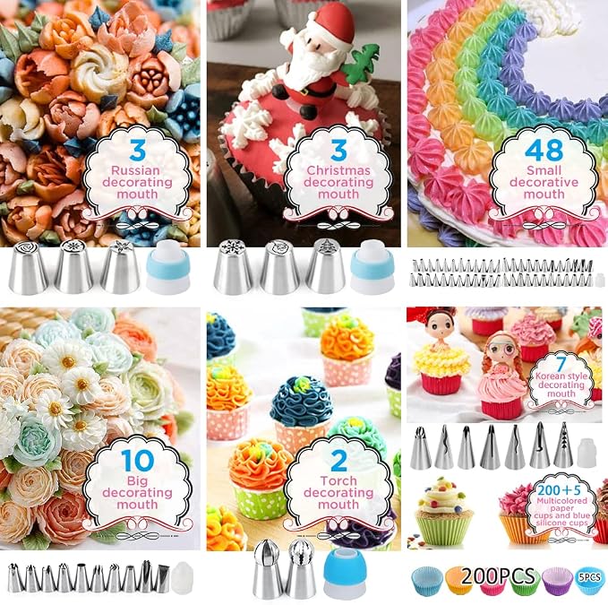 Cake Decorating Kit, Cake Baking Set Tools - Image 4