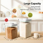 Ankou Food Storage Container Sets, 2.8 Qt + 4.2 Qt Airtight Canisters - Image 6