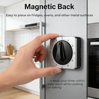 Searon Kitchen Timers for Cooking, Mechanical Wind Up Timer - Image 6