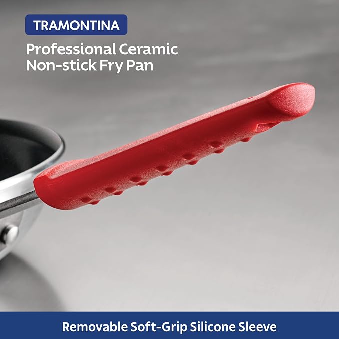 Tramontina Professional 12-Inch Ceramic Non Stick Large Frying Pan, Heavy-Gauge - Image 8
