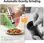 StarOcean Electric Salt and Pepper Grinder Set, Automatic Gravity Grinder - Image 2
