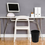 UUJOLY Plastic Small Trash Can Wastebasket, Garbage Container Basket - Image 3