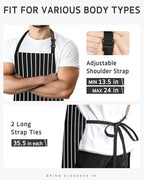 Syntus Chef Apron for Men Women Kitchen Cooking Apron - Image 4