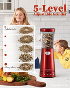 Electric Salt and Pepper Grinder Set - Image 2