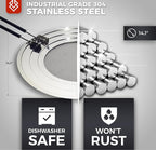 14 inch Dishwasher-Safe Splatter Screen Guard - Image 2