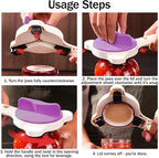 Adjustable Jar Opener for Weak Hands, 4-in-1 Multi-Function Manual Bottle - Image 3
