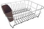 Dish Drying Rack & Cutlery Holder 2 Piece Set by SweetHomeCollection