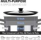 Anaeat Silicone Universal Lid for Pots, Pans and Skillets - Image 4