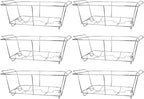 COMFICOVE 6 Pack Chafing Wire Rack Buffet Stand Chrome Frame by COMFICOVE