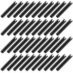 MECCANIXITY 60Pcs Slotted Split Roll Pins 6/25 Inch Dia. 1-4/5 Inch Length 65Mn by MECCANIXITY