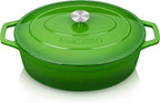 vancasso Enameled Cast Iron Dutch Oven, 9.3 Quart Dutch Oven Pot by vancasso